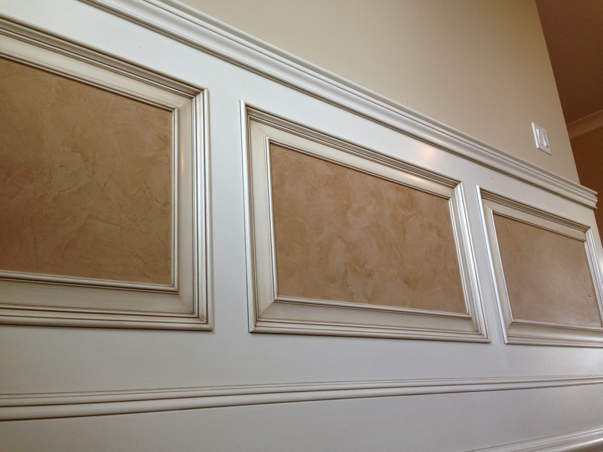 Glazed and framed wall panels